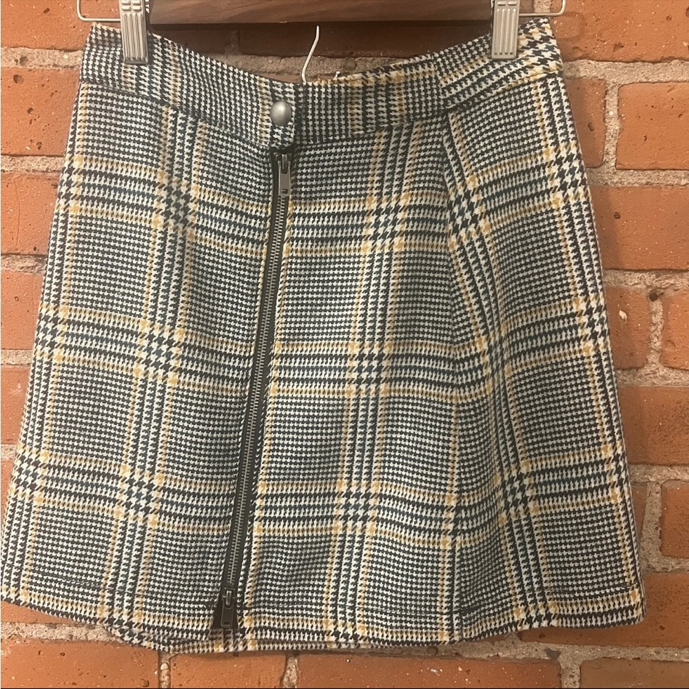 Plaid Women's Abercrombie and Fitch Mini Skirt